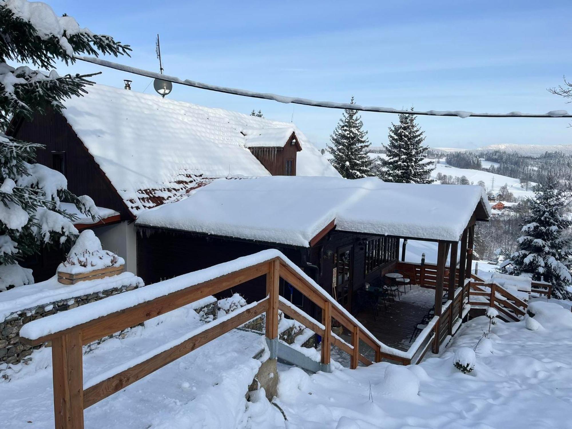 Penzion Harry Na Sjezdovce Krkonose Vysoke nad Jizerou Ngoại thất bức ảnh
